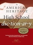 The American Heritage High School Dictionary: Fourth Edition (American Heritage High School Dictionary)