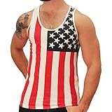 American Summer US Flag Men's Tank Top