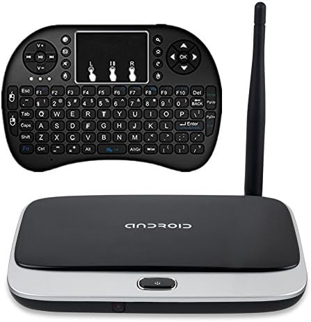 WISWO Android 4.4 CS918 Smart TV Box 2G 8GB KODI Fully loaded Streaming Media Player