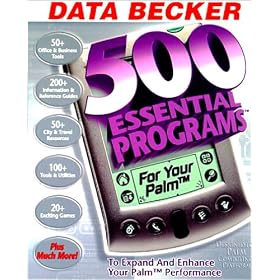 500 Essential Programs for Your Palm (DVD Size Package)