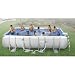 Intex 18' x 9' x 52" Ultra Frame Deluxe Pool Set