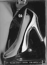 3D HIGH HEEL SHOE 2 Mold Set Dads and Moms Candy Mold Chocolate