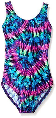 Neon Tie Dye Tank Leotard