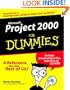 Microsoft Project 2000 for Dummies
