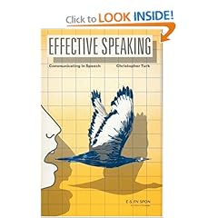 Effective Speaking: Communicating in speech