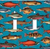 Freshwater Fish Switch Plate