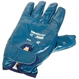 Buy Ansell Vibraguard 7-112 Nitrile Anti Vibration Left Hand Glove, Cut Resistant,...