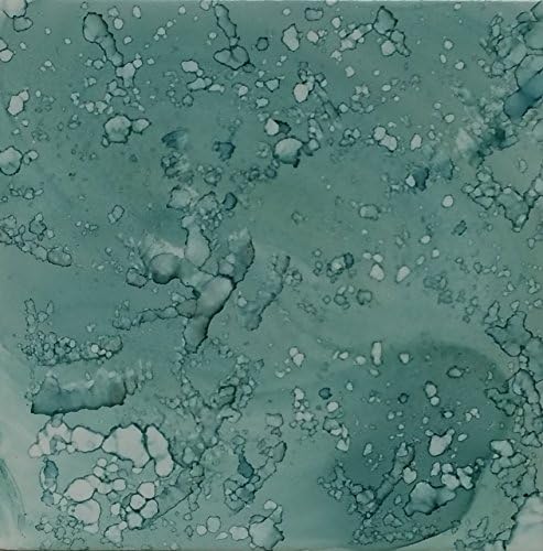 Jewels of the Tile Handmade Decorative Ceramic Coasters & Trivet Set Sea Bubbles