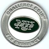 NFL New York Jets Poker Guard with black velvet pouch