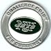 NFL New York Jets Poker Guard with black velvet pouch