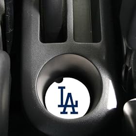 L.A. Dodgers 2-Pack Absorbent Car Coasters