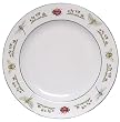 Artistically designed dinnerware Garden Bugs motif platter / charger 12"