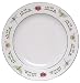 Artistically designed dinnerware Garden Bugs motif platter / charger 12"
