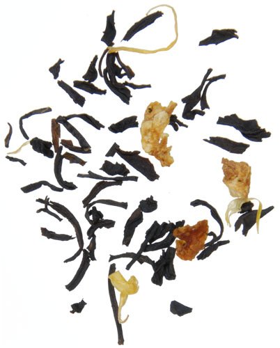 Apricot Orange Flavored Black Loose Leaf Tea by The Purple Turtle Coffee Company