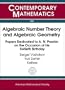 Algebraic Number Theory and Algebraic Geometry: Papers Dedicated to A.N. Parshin on the Occasion of His Sixtieth Birthday (Contemporary Mathematics)