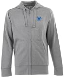 Memphis Signature Full Zip Hooded Sweatshirt (Grey)