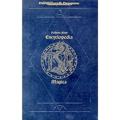 AD & D ENCYCLOPEDIA MAGICA V.4 (Ad&D Accessory , Vol 4)