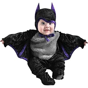 Cute Infant Bat Baby Halloween Costume, 12-18 Months
