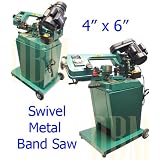 Buy 4 x 6 Swivel Hydraulic Feed Metal Cutting Band Saw by Generic