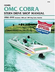 Clymer Omc Cobra Stern Drive Shop Manual 1986-1993: Includes 1988 and 1989 King Cobra Models