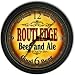 Routledge 's Beer and Ale Black Cascading Pub Style Wall Clock Image