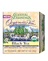Celestial Seasonings Organic Black Tea, 10-Count, 0.68-Ounce Boxes (Pack of 10)