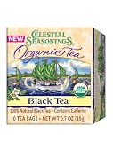 Celestial Seasonings Organic Black Tea, 10-Count, 0.68-Ounce Boxes (Pack of 10)