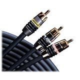 Monster Cable MV2AV25-1M Monster Video 2/Interlink 250 A/V Connection Kit (RCA) 1 m. set (3.28 ft.) (Discontinued by Manufacturer)
