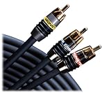 Monster Cable MV2AV25-1M Monster Video 2/Interlink 250 A/V Connection Kit (RCA) 1 m. set (3.28 ft.)