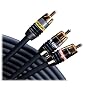 Monster Cable MV2AV25-1M Monster Video 2/Interlink 250 A/V Connection Kit (RCA) 1 m. set (3.28 ft.)