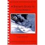 Birder's Guide to Colorado (Lane/Aba Birdfinding Guide.)