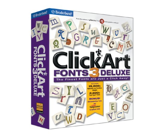 ClickArt Fonts Deluxe 3