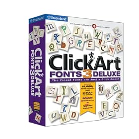ClickArt Fonts Deluxe 3 by Broderbund