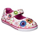 Toddler Girls' Xhilaration&reg; Jamerra Floral Canvas Mary Jane Shoes - Multicolor