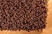 5 cm Langflor Hochflor Shaggy Teppich, braun rund (120 cm)