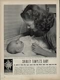 SHIRLEY TEMPLE'S BABY - As mother of Little Miss Agar, movies' Little Miss Marker makes many people feel older. ..... 1948 LIFE Magazine Picture, A4020A.