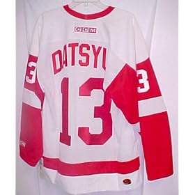 Buy Pavel Datsyuk Autographed NHL Replica Away CCM Jersey