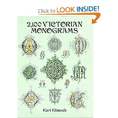 2,100 Victorian Monograms (Dover Pictorial Archive Series)