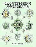 2,100 Victorian Monograms (Dover Pictorial Archive Series)