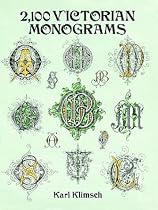 2,100 Victorian Monograms (Dover Pictorial Archive Series)