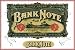 Art Poster, Bank Note Cigars - A Certified Smoke - 27.5 x 18.75