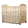 Alpha Mini Rocking Crib in Natural Finish By Da Vinci Baby Furniture