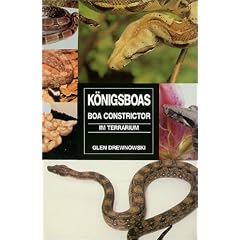 K�nigsboas ( Boa Constrictor) im Terrarium