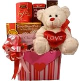 "Be Mine" Gourmet Food Gift Box (Small) - Valentine's Day Gift Basket Idea