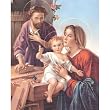 Carded 8"x10" Prints for Framing - Holy Family - Linen Paper - 7 and 4 Color Process Printing