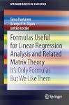 Formulas Useful for Linear Regression...