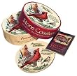 American Expedition Stone Coasters Cardinal Set of 4