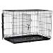 Precision Pet GRC4000BLK 2-Door Black Great Crate 4000 - 36 x 23 x 26 Inch dog kennel
