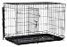 Pet Supplies : Precision Pet, 2-door 6000 Jumbo  Great Crate 48x30x33 inch, Black