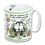 Sheepworld XXL Tasse Kaffeebecher Pupsegal Riesentasse